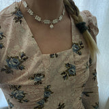 Flower Tile Collar