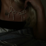 Double Bow Necklace