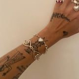 Pearl Heart Bracelet