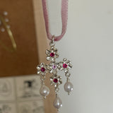 Reliquary Pendant on Velvet